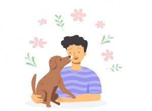 Zabawa i nauka w jednym- dogoterapia w naszym przedszkolu